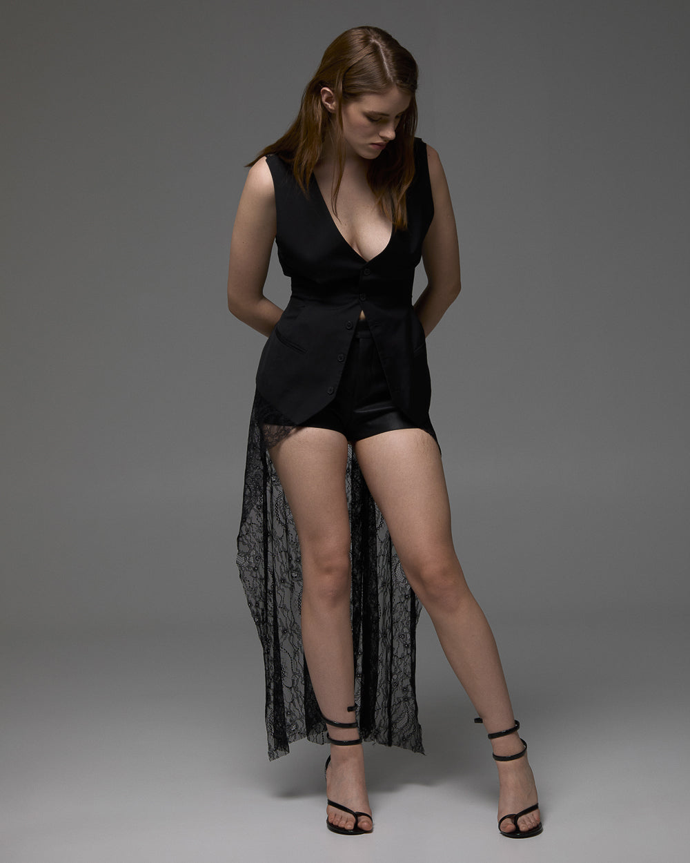 VEST WITH LACE ʼʼBILLIEʼʼ