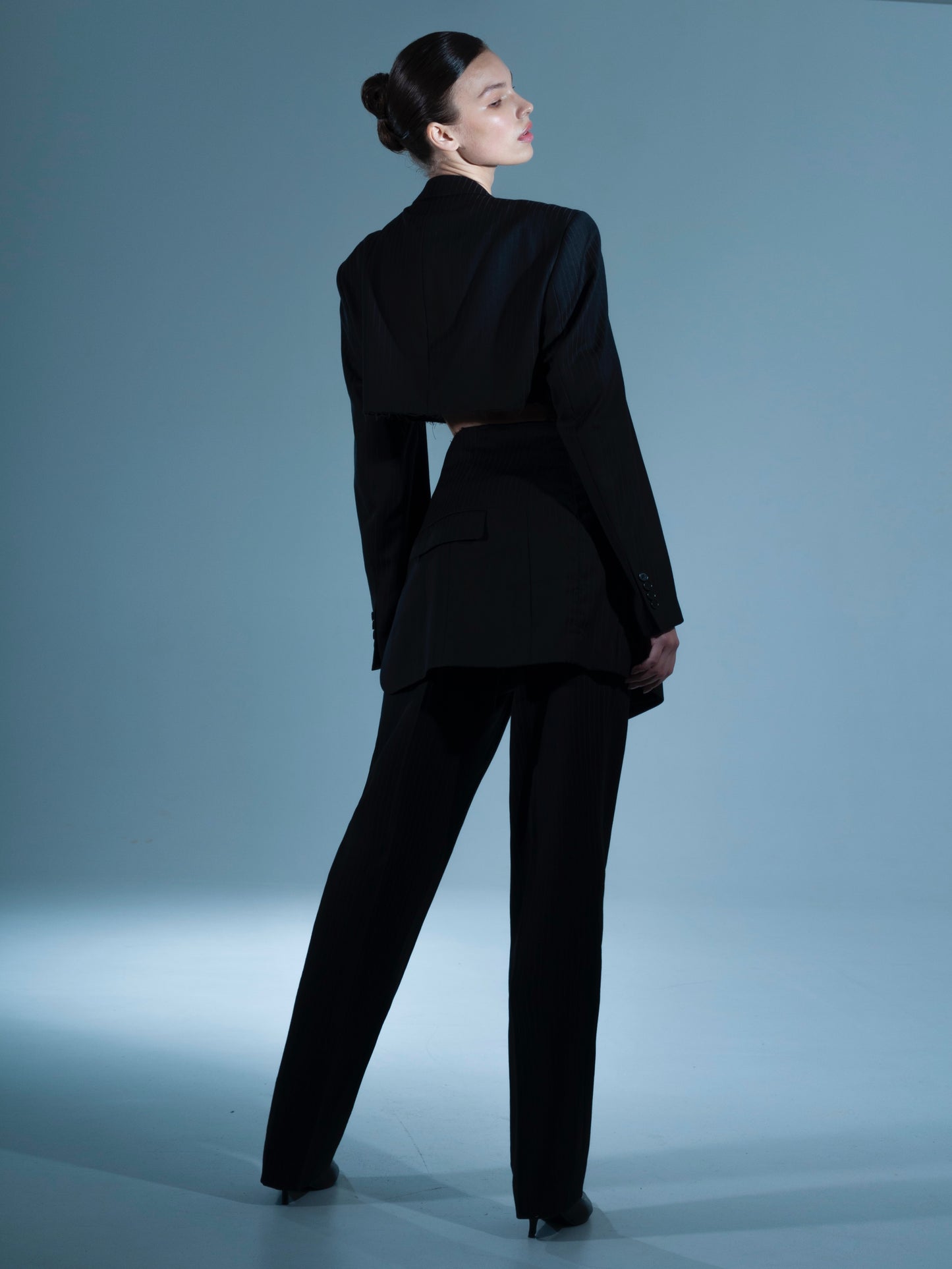 UPCYCLED THREE-PIECE SUIT