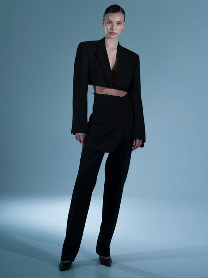 UPCYCLED THREE-PIECE SUIT