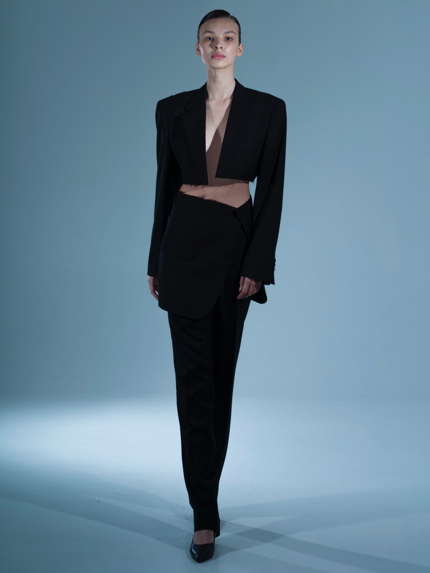 UPCYCLED THREE-PIECE SUIT