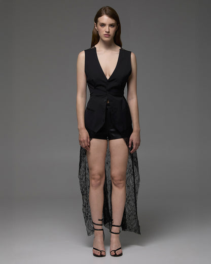VEST WITH LACE ʼʼBILLIEʼʼ