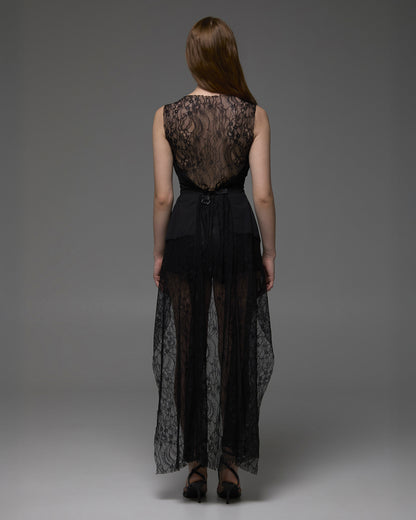 VEST WITH LACE ʼʼBILLIEʼʼ