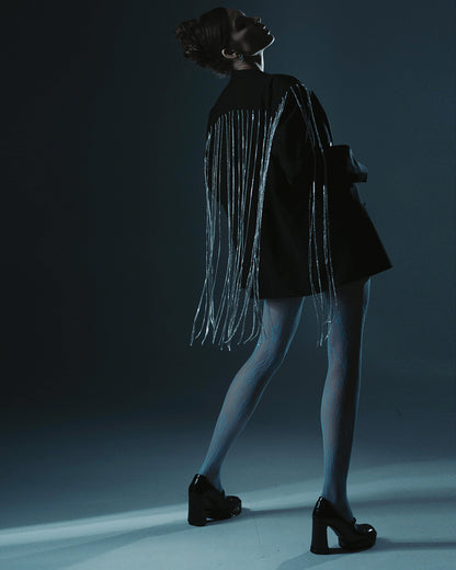 ЖАКЕТ З ЕКОШКІРИ СМАРАГДОВИЙ