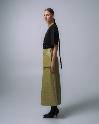 СПІДНИЦЯ З НАКЛАДНИМИ КИШЕНЯМИ