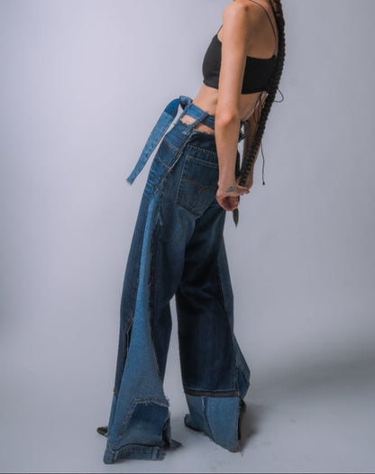 АПСАЙКЛ ДЖИНСИ З РОЗРІЗАМИ