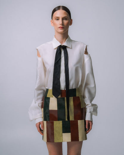 БАЗОВА СОРОЧКА З РОЗРІЗАМИ